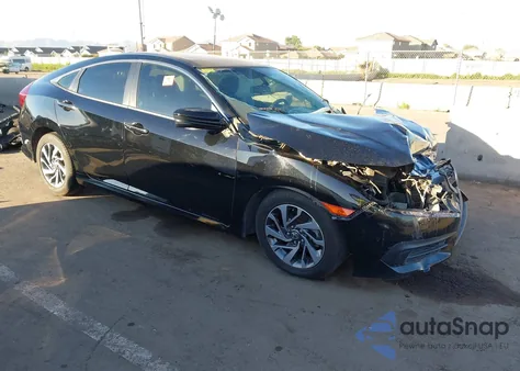 2018 Honda Civic Ex из США, поврежденный, VIN 2HGFC2F74JH500467